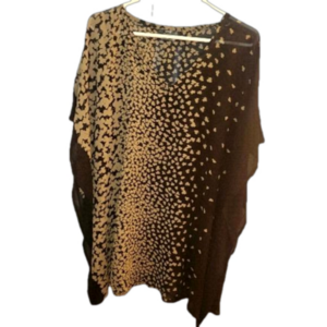 One size fits  most sheer cover-up